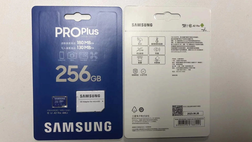 Original SAMSUNG PRO Plus Memory Card 128GB  256GB 512GB