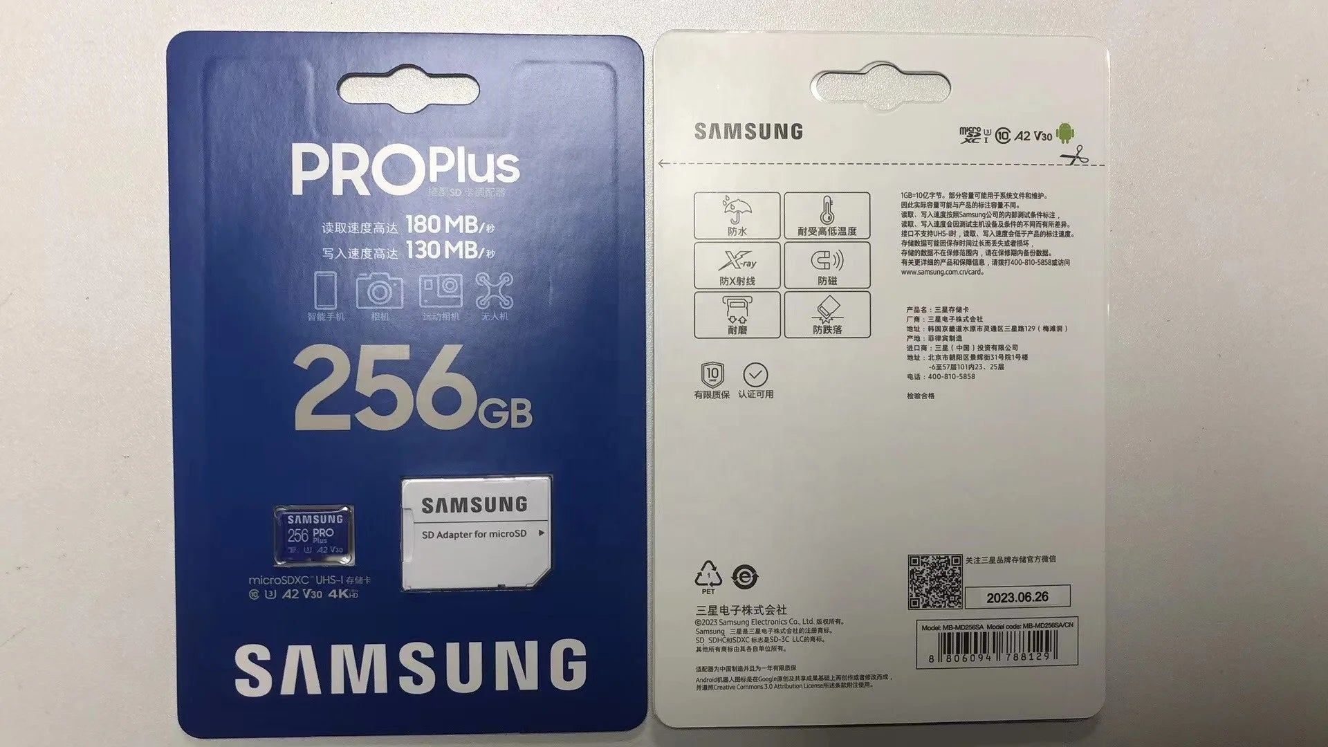 Original SAMSUNG PRO Plus Memory Card 128GB  256GB 512GB