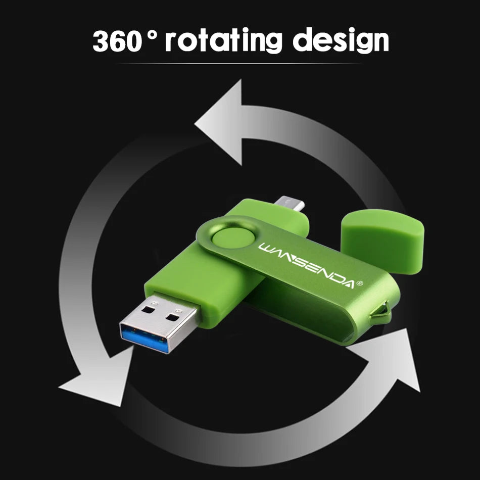 WANSENDA USB 3.0 Flash Drive 8GB 16GB 32GB 64GB 256GB