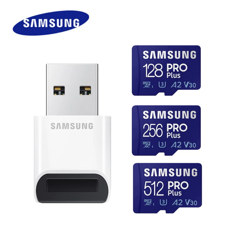 Original SAMSUNG PRO Plus Memory Card 128GB  256GB 512GB