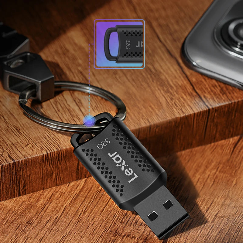 Original Lexar JumpDrive V400 USB Flash Drive 32GB 128GB Pen Drive