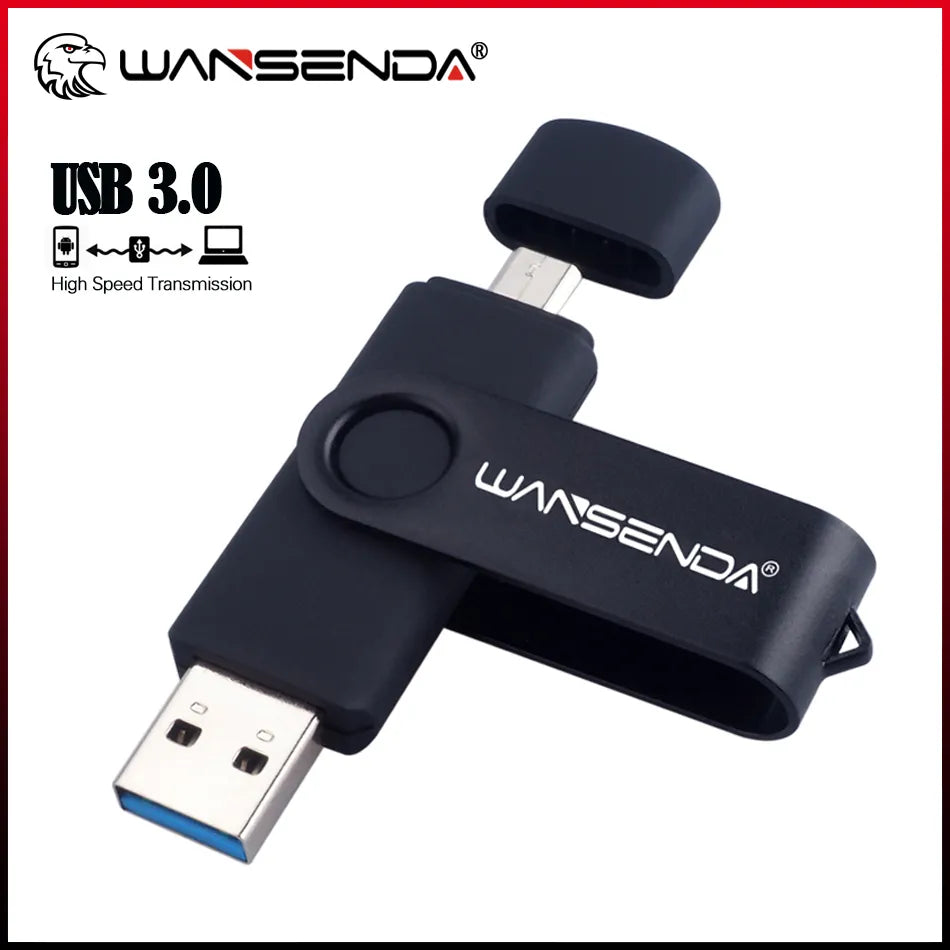 WANSENDA USB 3.0 Flash Drive 8GB 16GB 32GB 64GB 256GB