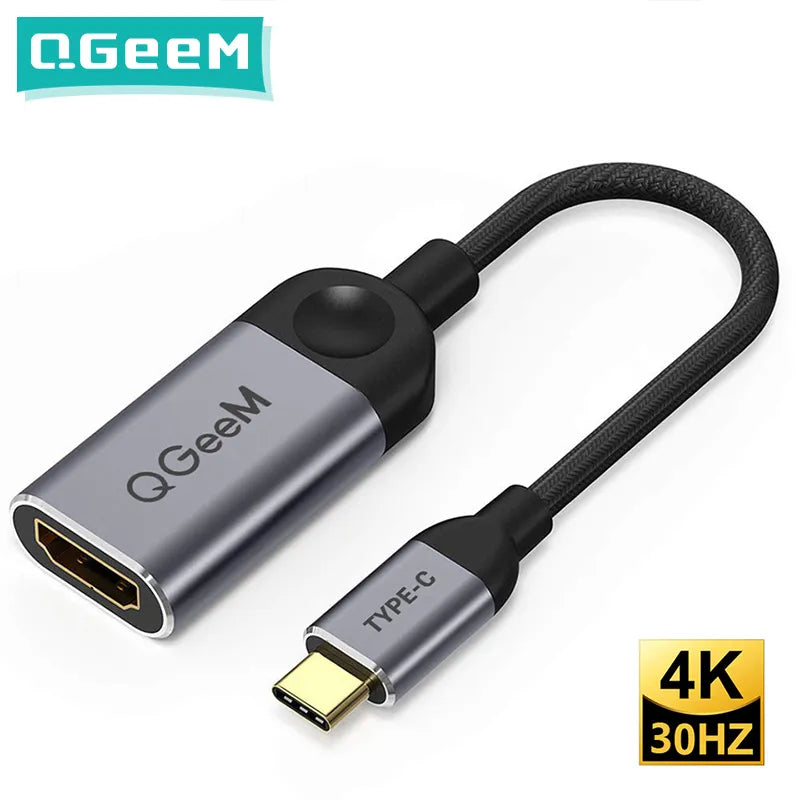 QGeeM 8 in 1 USB C Hub