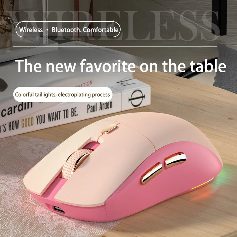 Xiaomi MIJIA 2 Model Wireless Gaming Mouse Hype-Speed 1600DPI 2.4GHz Ultra-Light  Gamer Mouse Rechargeable Bright Taillight New