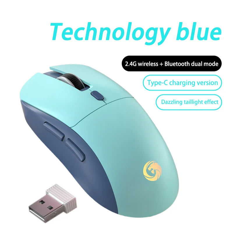 Xiaomi MIJIA 2 Model Wireless Gaming Mouse Hype-Speed 1600DPI 2.4GHz Ultra-Light  Gamer Mouse Rechargeable Bright Taillight New