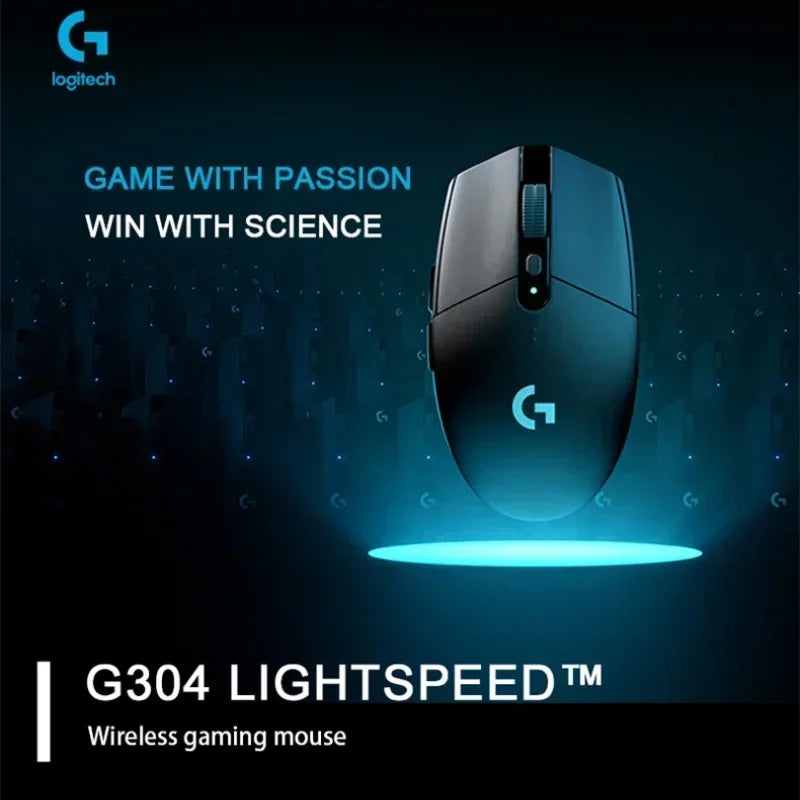 Logitech (G) G102/G304 Lightspeed Wireless Gaming Mouse 12000DPI Ergonomic RGB Wireless Mouse Wired Mouse Laptop Accessories
