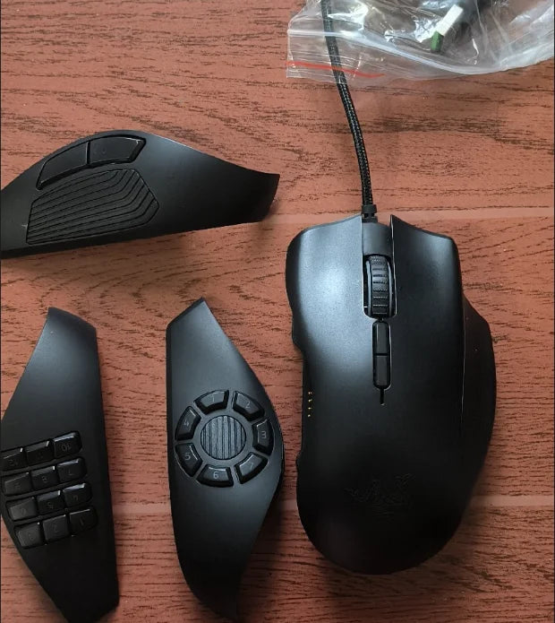 Razer Naga Pro Wireless Gaming Mouse Gamer E-Sports 12 Button Configurations Focus
