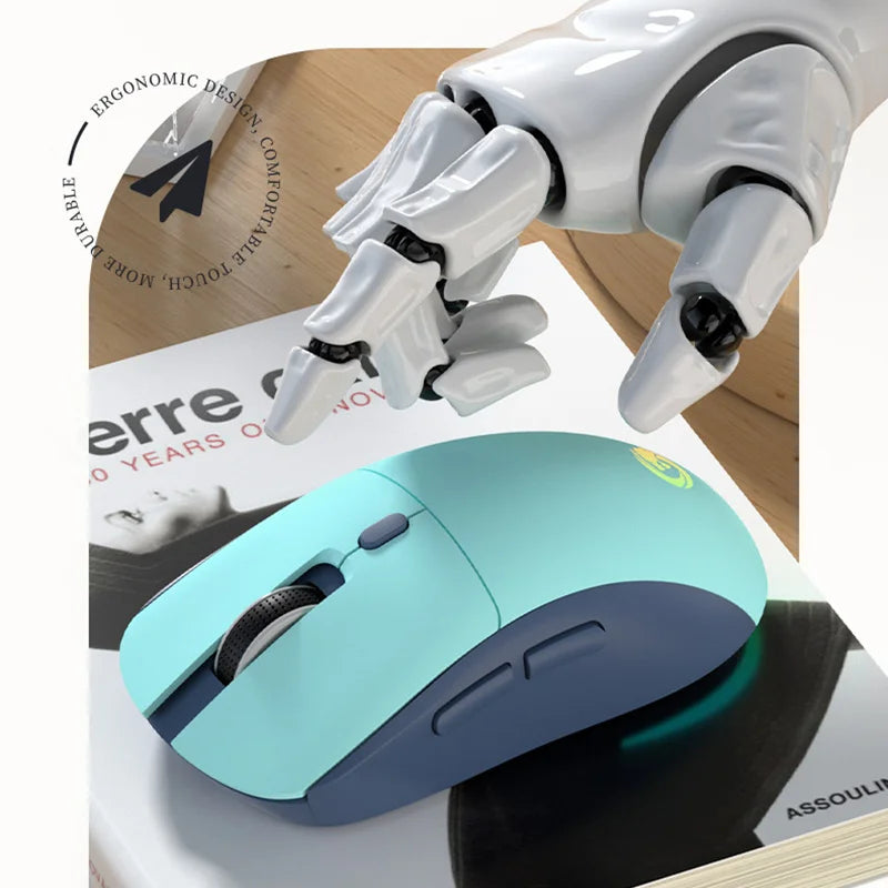 Xiaomi MIJIA 2 Model Wireless Gaming Mouse Hype-Speed 1600DPI 2.4GHz Ultra-Light  Gamer Mouse Rechargeable Bright Taillight New