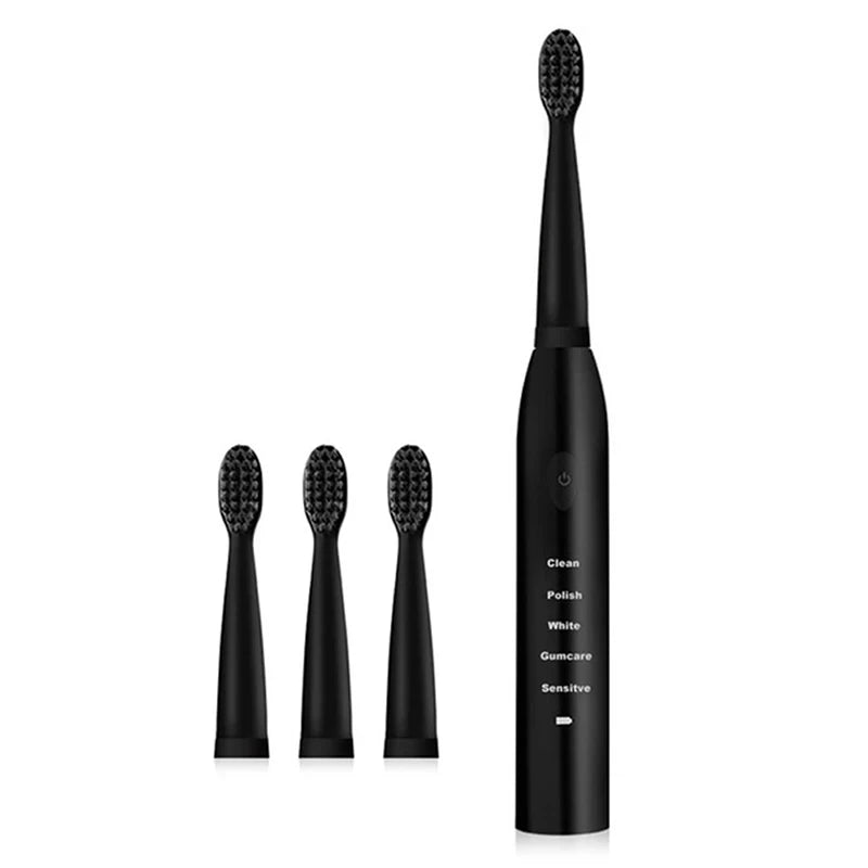 Powerful Ultrasonic Electric Toothbrush USB Charge Rechargeable Tooth Brush
