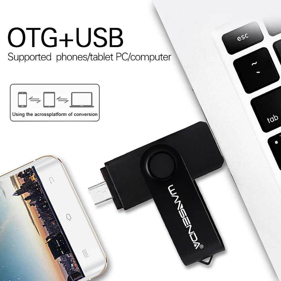 WANSENDA USB 3.0 Flash Drive 8GB 16GB 32GB 64GB 256GB