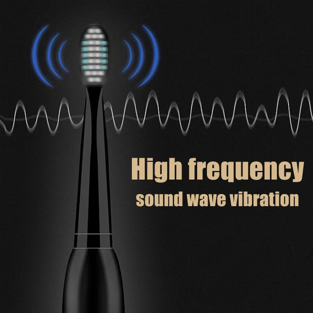 Powerful Ultrasonic Electric Toothbrush USB Charge Rechargeable Tooth Brush