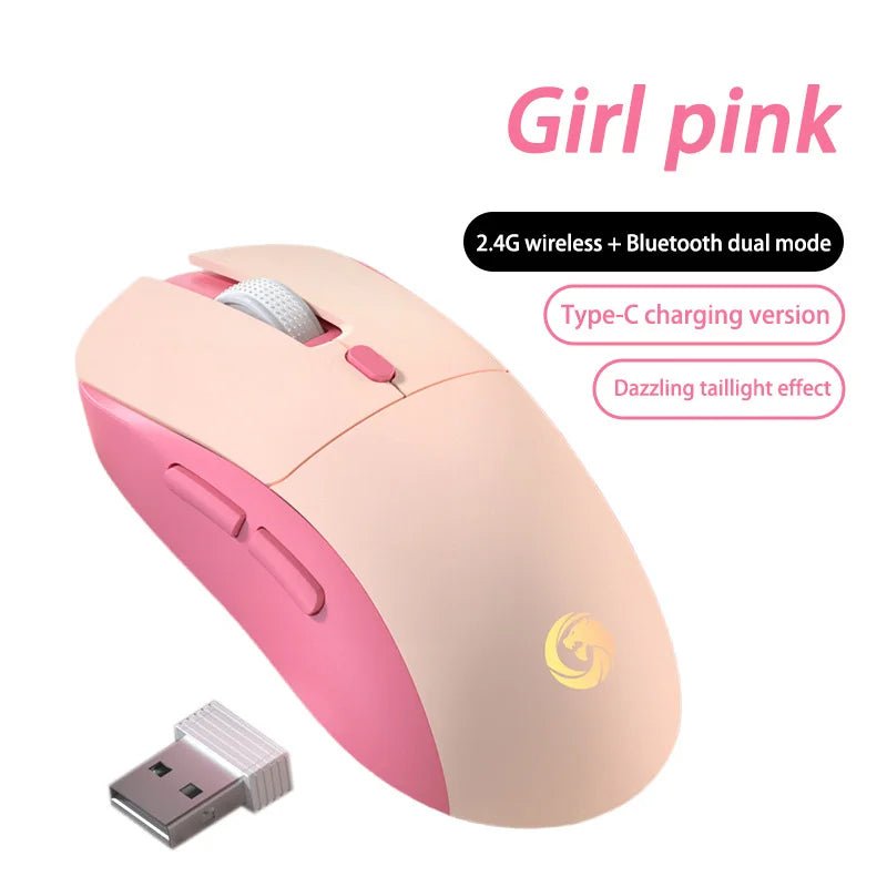 Xiaomi MIJIA 2 Model Wireless Gaming Mouse Hype-Speed 1600DPI 2.4GHz Ultra-Light  Gamer Mouse Rechargeable Bright Taillight New
