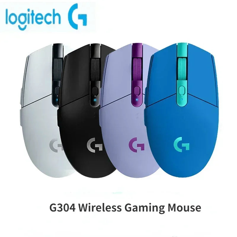Logitech (G) G102/G304 Lightspeed Wireless Gaming Mouse 12000DPI Ergonomic RGB Wireless Mouse Wired Mouse Laptop Accessories