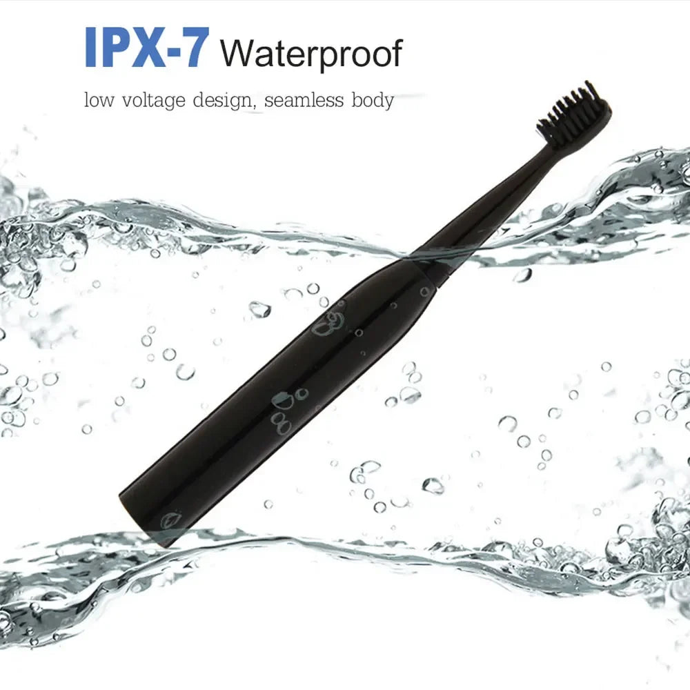 Powerful Ultrasonic Electric Toothbrush USB Charge Rechargeable Tooth Brush